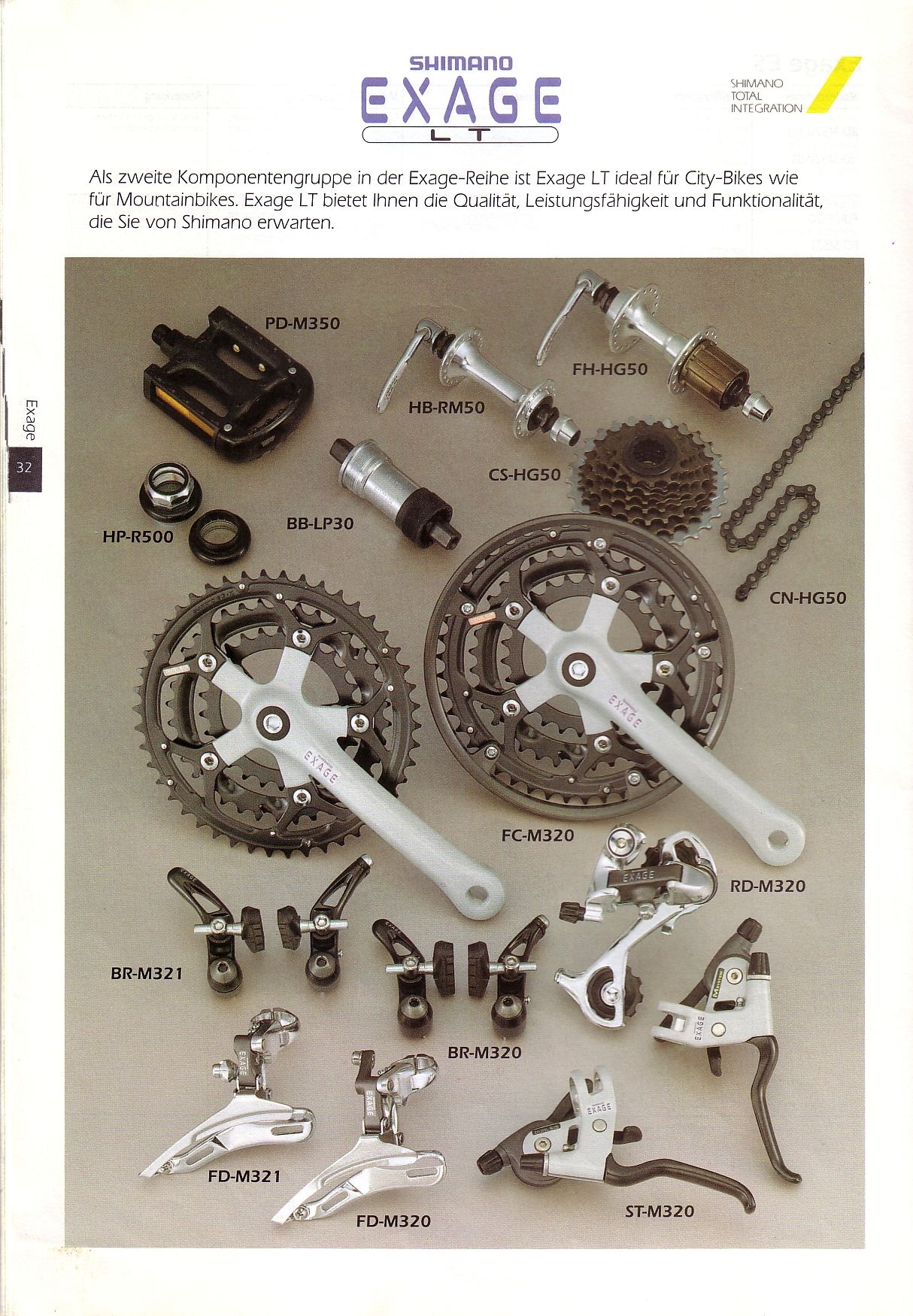 Shimano hotsell exage mountain